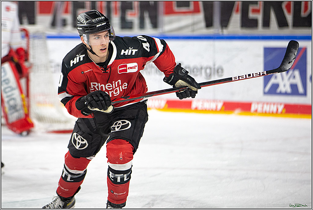 PENNY DEL; Koelner Haie- Duesseldorfer EG; Koeln, 16.01.2022